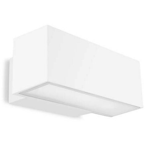LEDS C4 Afrodita LED 300mm Une Emission Extérieure LED Down Gris Clair, Partiellement Sablé IP66 22.1W 3000K Dimmable