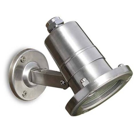 Leds-C4 Aqua - Spot extérieur simple poli 1x Gu5.3 IP68 (1m)