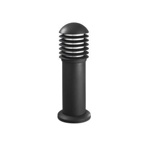 Leds-C4 Balizas - Borne d'extérieur 1 lumière moyenne gris urbain IP44, E27