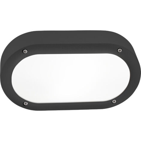 Leds-C4 Basic - Applique a filo per esterni Basic Urban Grey 1x E27 22cm 0lm IP65