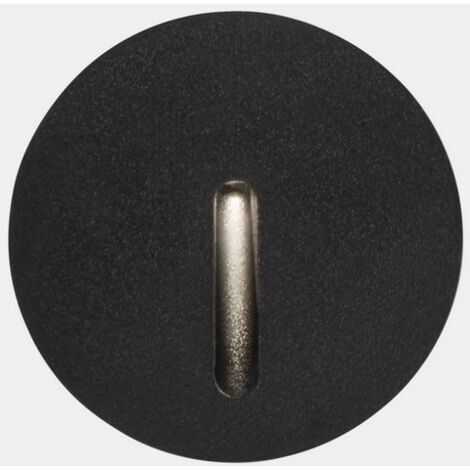 LEDS C4 Bat Round Lineal Outdoor LED Encastré Applique Ronde Urbaine Gris IP65 2.2W 2700K