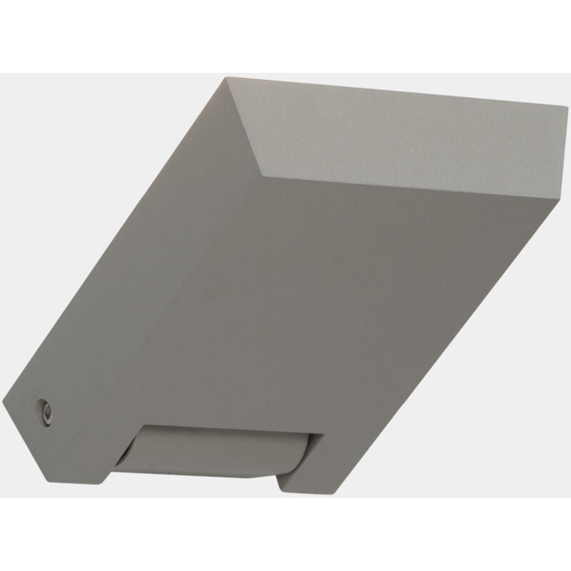 Proyector Ip66 Blade Small Led 12W Blanco Cálido - 3000K On-Off Gris 1170Lm