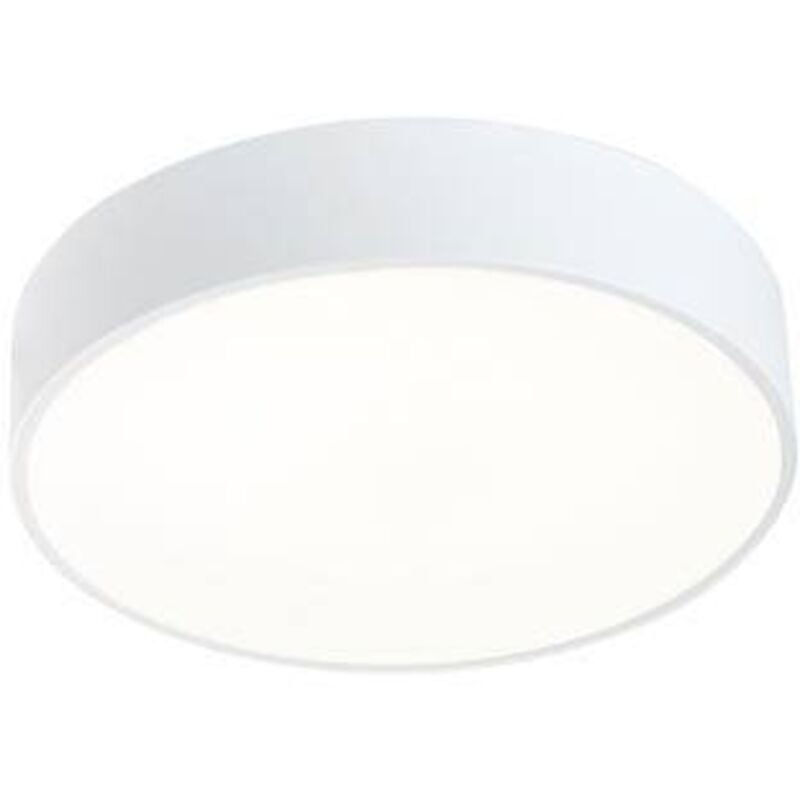 Caprice - Plafoniera a led rotonda a filo bianco dimmerabile a taglio di fase 52cm 3940lm 3000K - Leds-c4