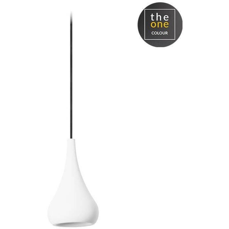 Cherry - Sospensione a soffitto a cupola a led bianco opaco 12,6 cm 1185 lm 2700 k. - Leds-c4