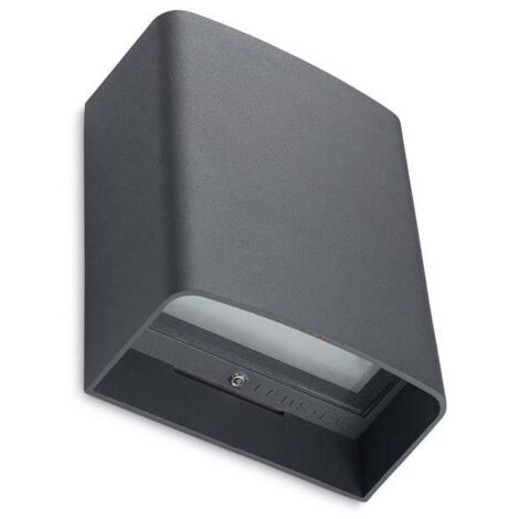 Leds-C4 Clous - Applique Murale Extérieure LED Gris Urbain IP65
