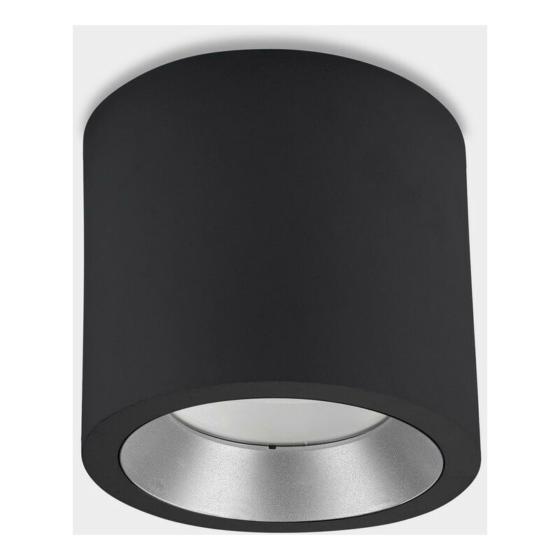 Leds-c4 Lighting - LEDS C4 Cosmos LED ø126mm Outdoor LED Surface Mounted Downlight Small Urban Grey IP65 12W 4000K