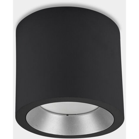 LEDS C4 Cosmos LED Ã¸126mm Spot LED Extérieur Monté en Surface Small Urban Gris IP65 12W 4000K