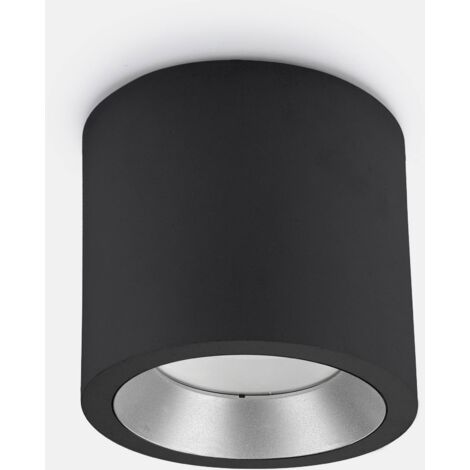 Leds-C4 Cosmos - Plafonnier extérieur LED noir 12.6cm 1324lm 3000K IP65