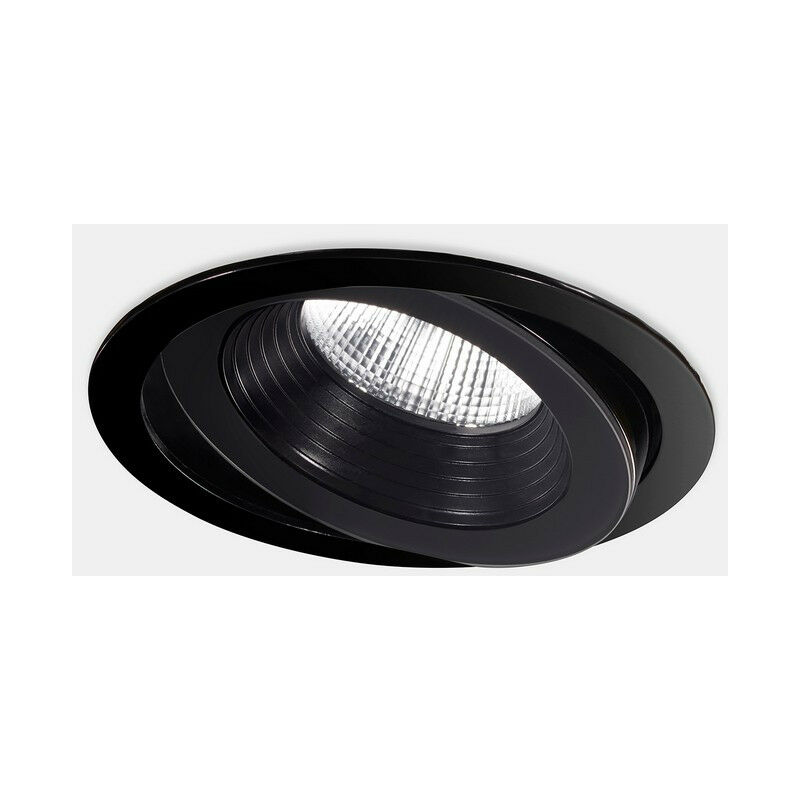 

LEDS C4 Dako Ajustable ø200mm Foco empotrable LED para exteriores grande Negro IP65 IK07 3000K