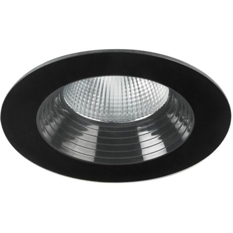 Leds-C4 Dako - Downlight LED Extérieur Encastré Noir 17,5cm 1850lm 3000K IP65