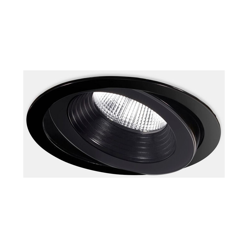 Leds C4 Dako Réglable ¸200mm Encastré Extérieur led Large Noir IP65 IK07 3000K