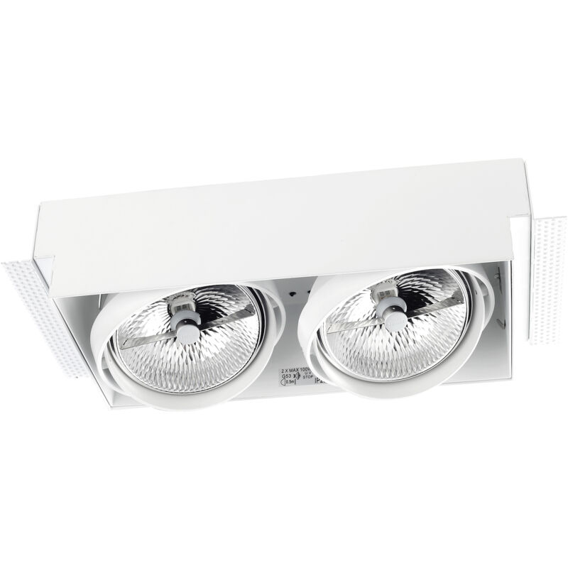 Downlight Multidir Double led 299Mm Trimless 100W 39.9º Blanco IP23 978Lm