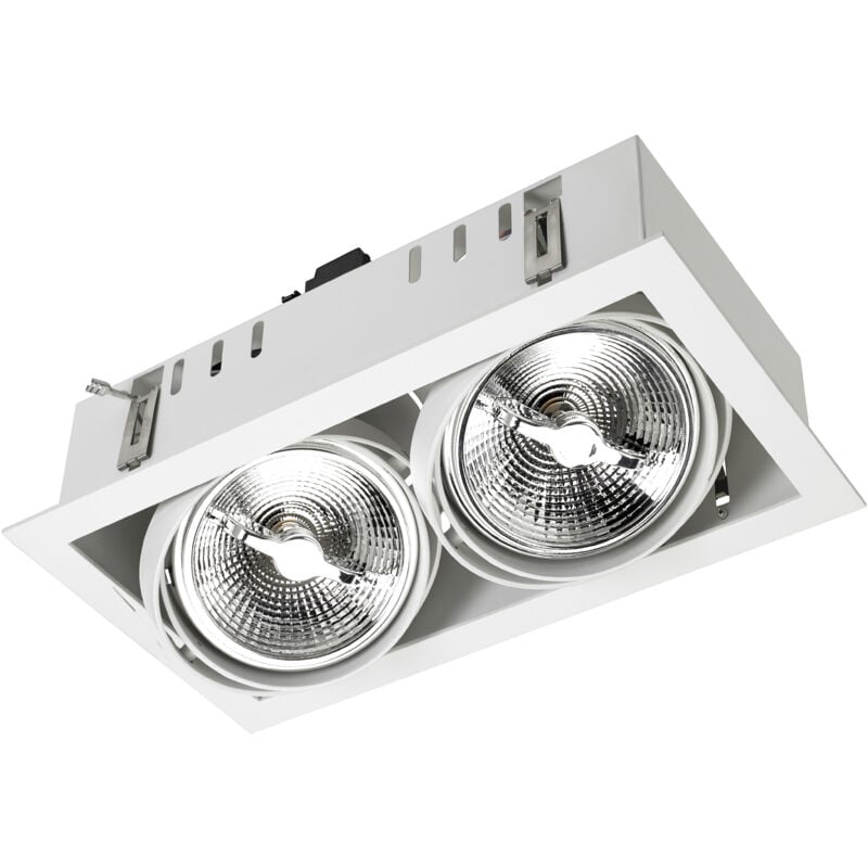 Downlight Multidir Double led 324Mm Trim 100W Gris IP23 978Lm