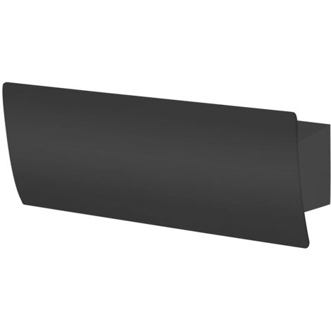 Leds-C4 Duna - Applique murale LED encastrable noir 35cm 3857lm 3000K