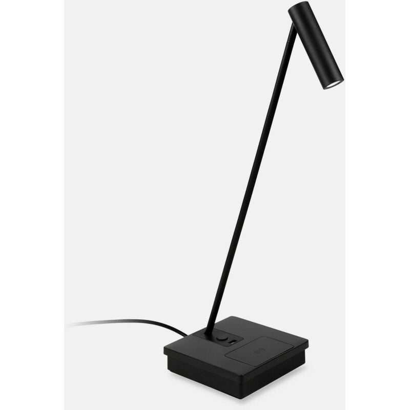 Elamp - Lampada da tavolo a led 1 x led 2.2W Nero 175lm 2700K - Leds-c4
