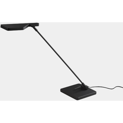 LEDS C4 Elva Lampada Operativa LED da Scrivania Metallic Black IP20 4.8W 3000K