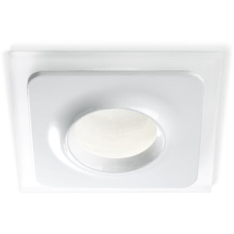 Leds-C4 Fmula - 1 Licht Badezimmer Deckeneinbauleuchte Weiß IP65