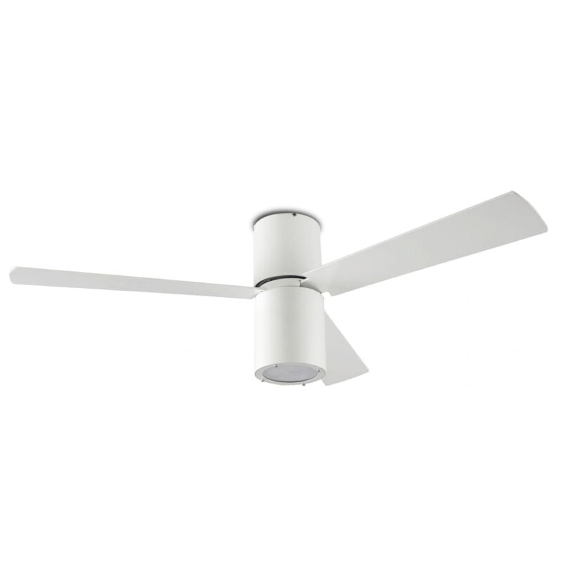 Ceiling Fan Formentera White with Light & Remote