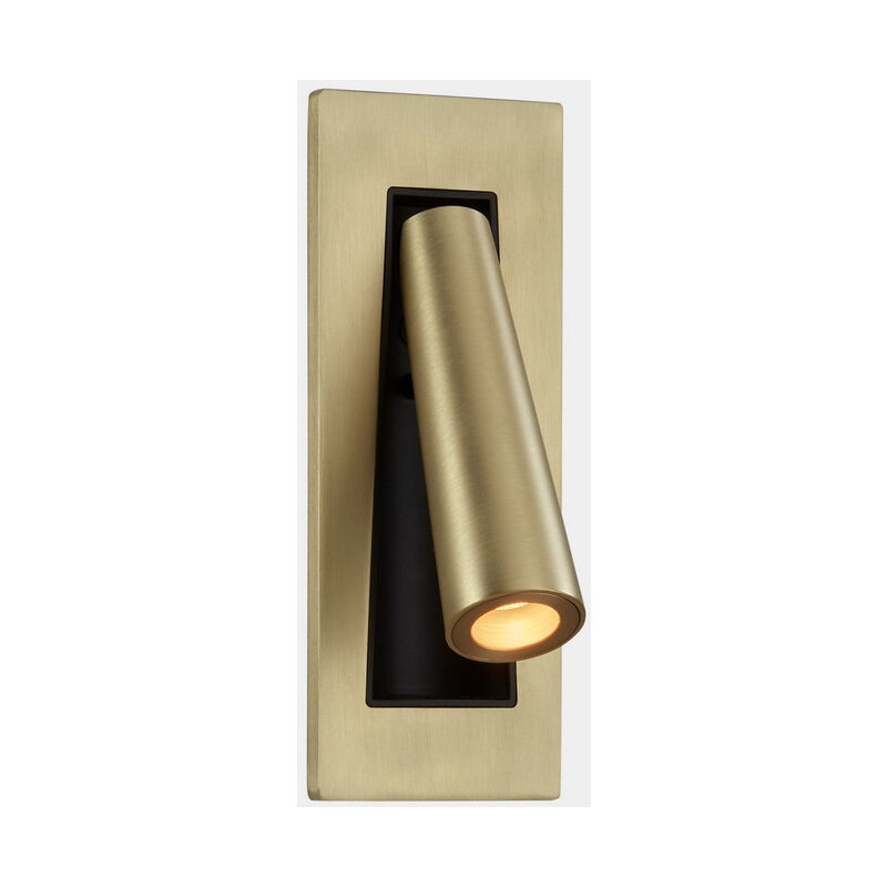 Leds C4 Gamma Encastré led Lampe de Lecture Encastrée Pliable Or Mat IP20 2.1W 2700K