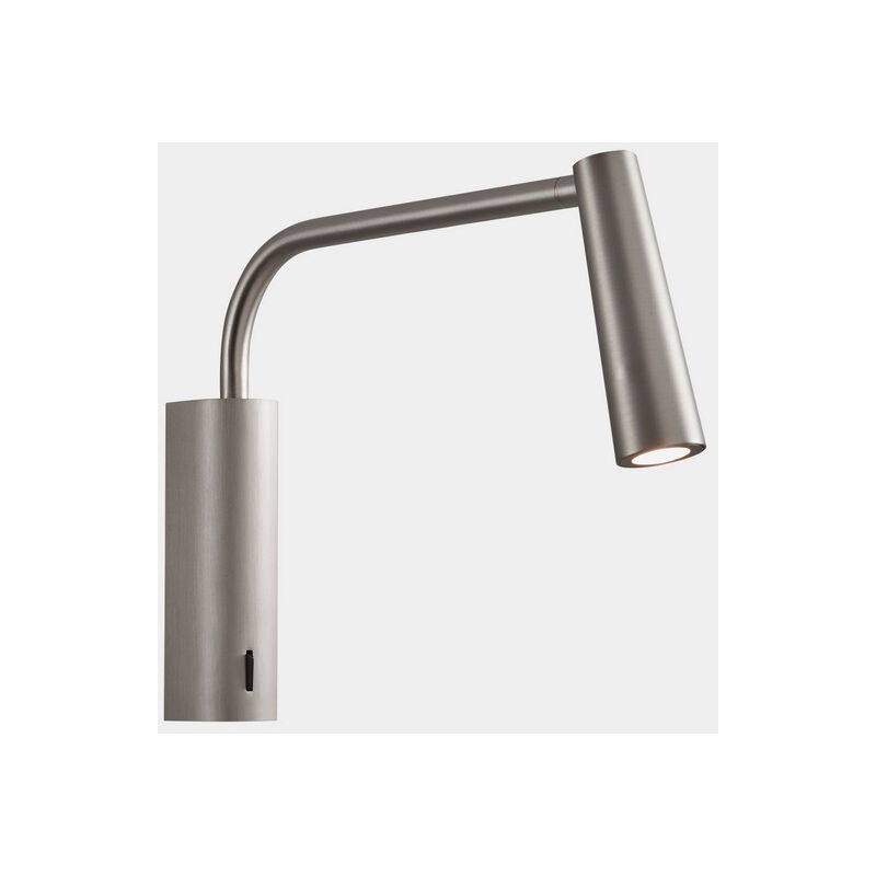 Leds C4 Gamma Extend Lampe de Lecture led Bras Réglable Nickel Satiné IP20 2.1W 2700K Leds C4 Gamma Extend Lampe de Lecture led Bras Réglable Nickel Satiné IP20 2.1W 2700K