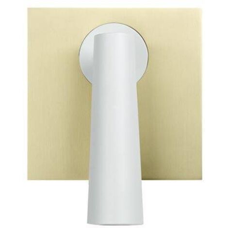 Leds-C4 Gamma - Lámpara de lectura de pared LED Satin Gold White 175lm 2700K