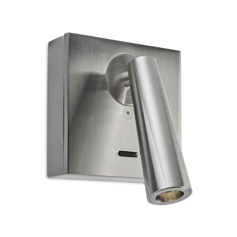 Gamma - led Wall Reading Light Satin Nickel 175lm 2700K - Leds-c4