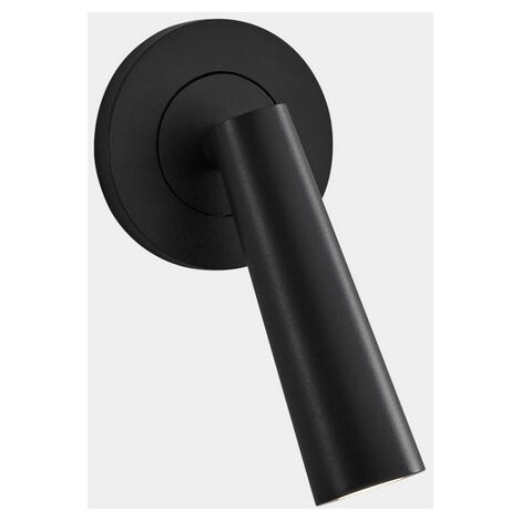 LEDS C4 Gamma Mini Lampe de Lecture LED Noir Métallique 2.2W 2700K