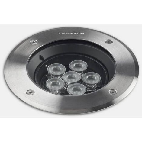 Leds-C4 Gea - LED extérieure encastrée au sol en acier inoxydable poli 8.5cm 260lm 10deg. 4000K IP67
