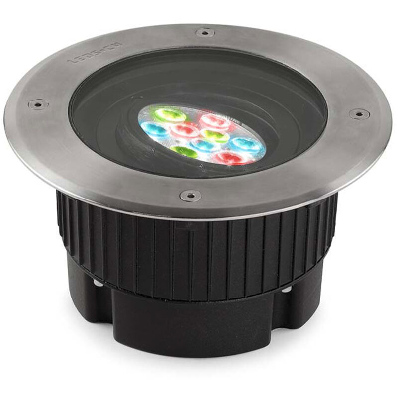 Empotrable de Suelo IP65-IP67 Gea rgb Easy+ Ø180mm led 17.1 para Exterior de Suelo en Jardín, Terraza, Camino