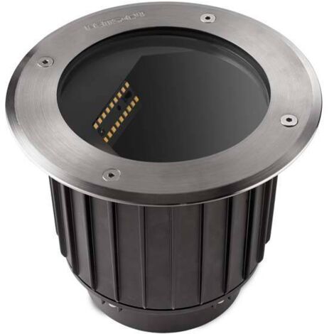 Leds-C4 Gea Washer - Lampadaire encastrable extérieur à LED Acier inoxydable Aisi 316 IP67