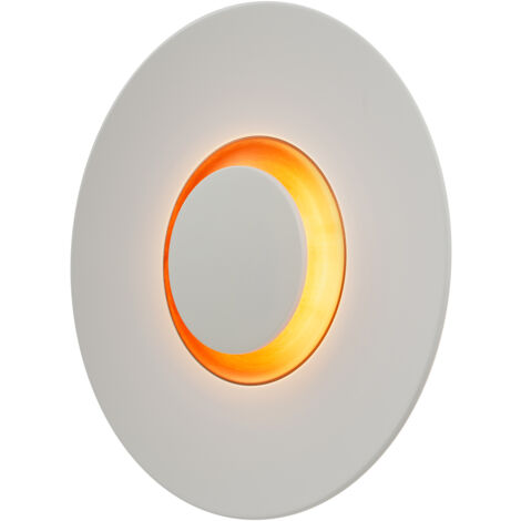 Leds-C4 GROK - Aplique LED para interior blanco, latón