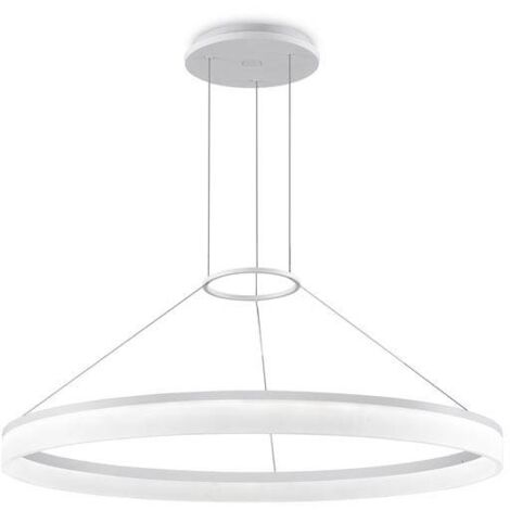 Leds-C4 GROK - Grand luminaire suspendu à 1 ampoule DEL intégré blanc