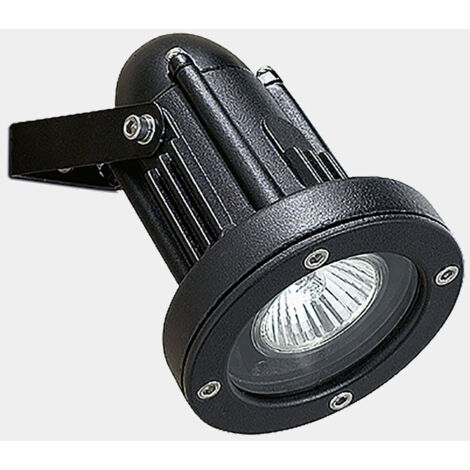 Leds-C4 Helio Aluminium - 1 Licht Außenstrahler Schwarz IP65, GU10