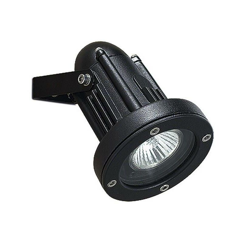 Leds-C4 Helio Aluminium - 1 Light Outdoor Spotlight Black IP65, GU10