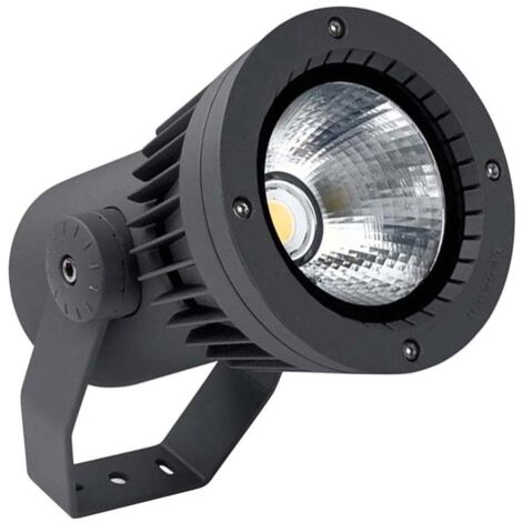 LEDS C4 Hubble Cob LED ø126mm Display LED per esterni Luce Urban Grey IP65 IK07 4000K