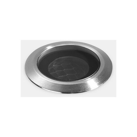 LEDS C4 Ios Asymétrique Ã¸77mm LED Extérieur Encastré au Sol Large Poli IP65/IP67 5.8W 3000K