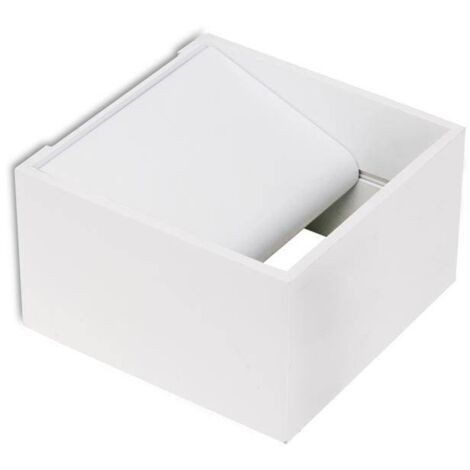 Leds-C4 Jet - Applique Murale LED 1 Lumière Up & Down Blanc