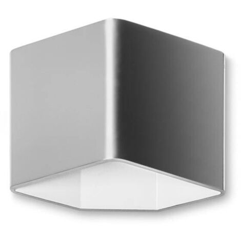 Leds-C4 Jet - LED 1 Light Innenwandleuchte Gebürstetes Aluminium