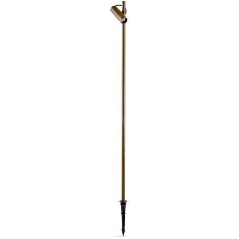 Leds-C4 Juncus - Piquet d'extérieur à LED Marron clair 595lm 3000K IP65
