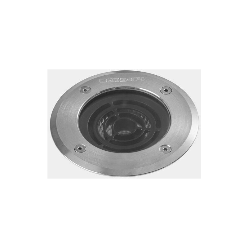 Leds C4 Kay Ø125mm led Extérieur Encastré Au Sol Grand Aisi 316 Acier Inoxydable IP65/IP67 10W 3000K