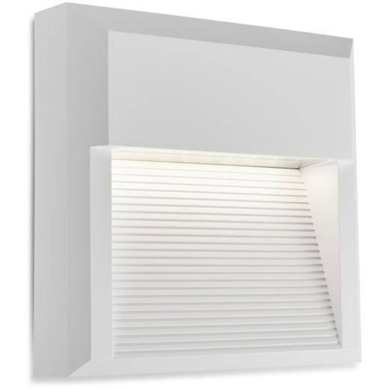 Kossel - Applique da esterno a led con montaggio superficiale bianco 20cm 825lm 4000K IP65 - Leds-c4