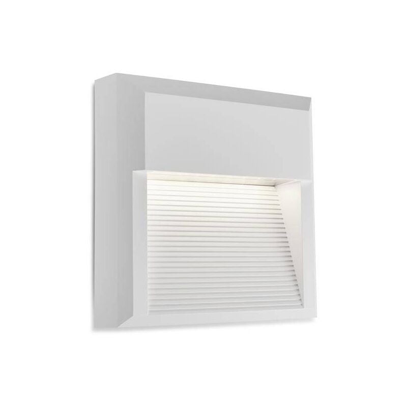 Kossel - Applique Murale led Extérieure Blanc 20cm 825lm 4000K IP65 - Leds-c4