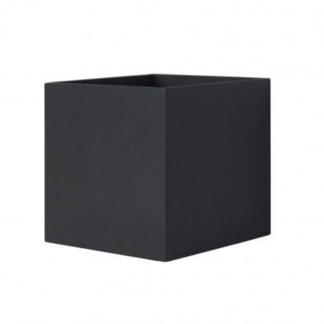 Leds-C4 Kub - Applique Murale LED Noire 10cm 380lm 3000K