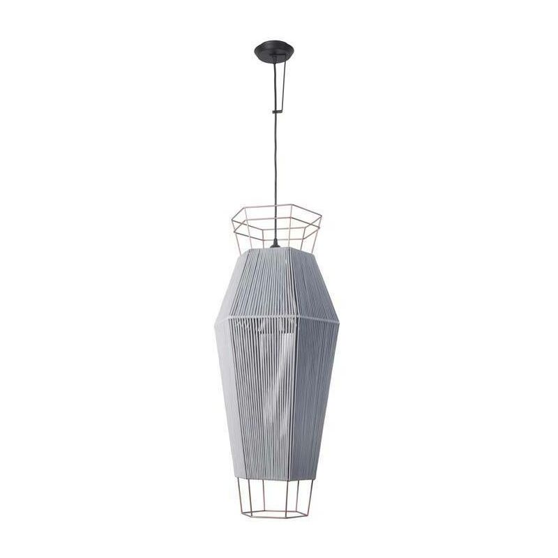 Legato - 1 Light Wall / Ceiling Pendant Black, Grey, E27 - Leds-c4