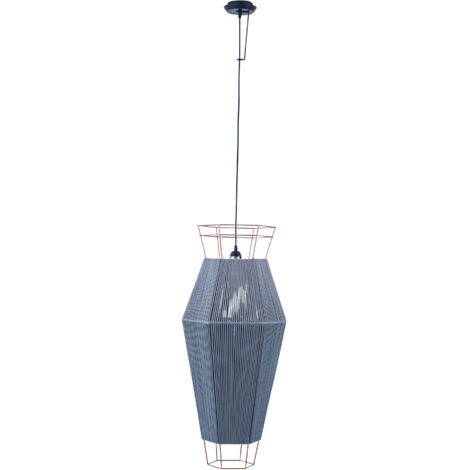 Leds-C4 Legato - Luminaire suspendu mural / plafonnier à 1 lumière, noir, gris, E27
