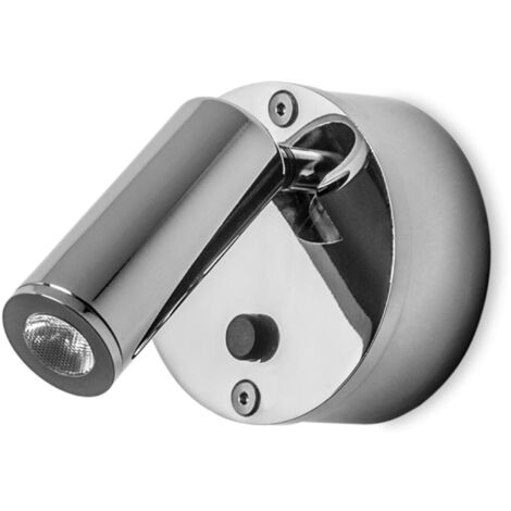 LEDS C4 Luz De Lectura Ivy LED 1W 3000K Cromo 28Lm