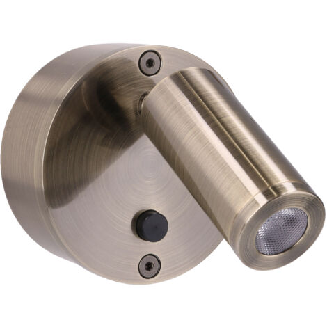 LEDS C4 Luz De Lectura Ivy LED 1W 3000K Patiné 28Lm