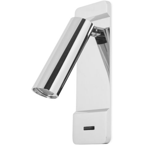 LEDS C4 Luz De Lectura Lire Switch LED 2.2W 2700K Cromo 125Lm