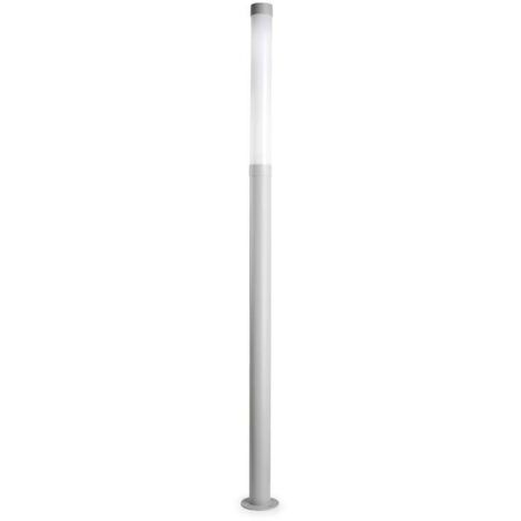 Leds-C4 Lyon - Borne d'extérieur Lampadaire Gris 230,2cm