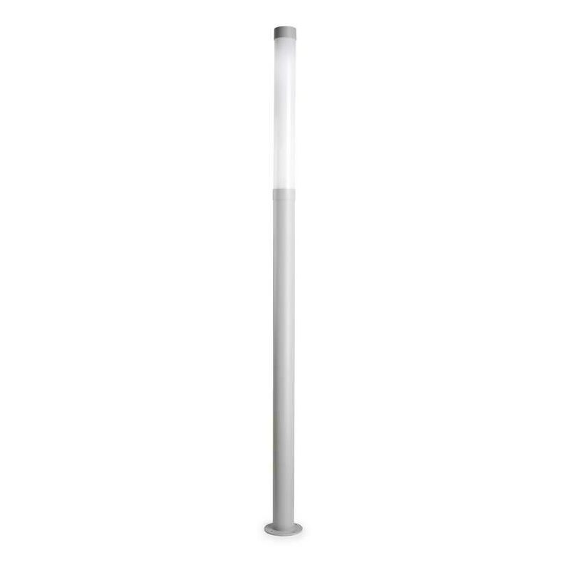 Lyon - Outdoor Bollard Grey 1x 2G11 181cm - Leds-c4